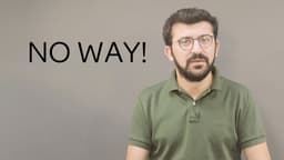 NO WAY!